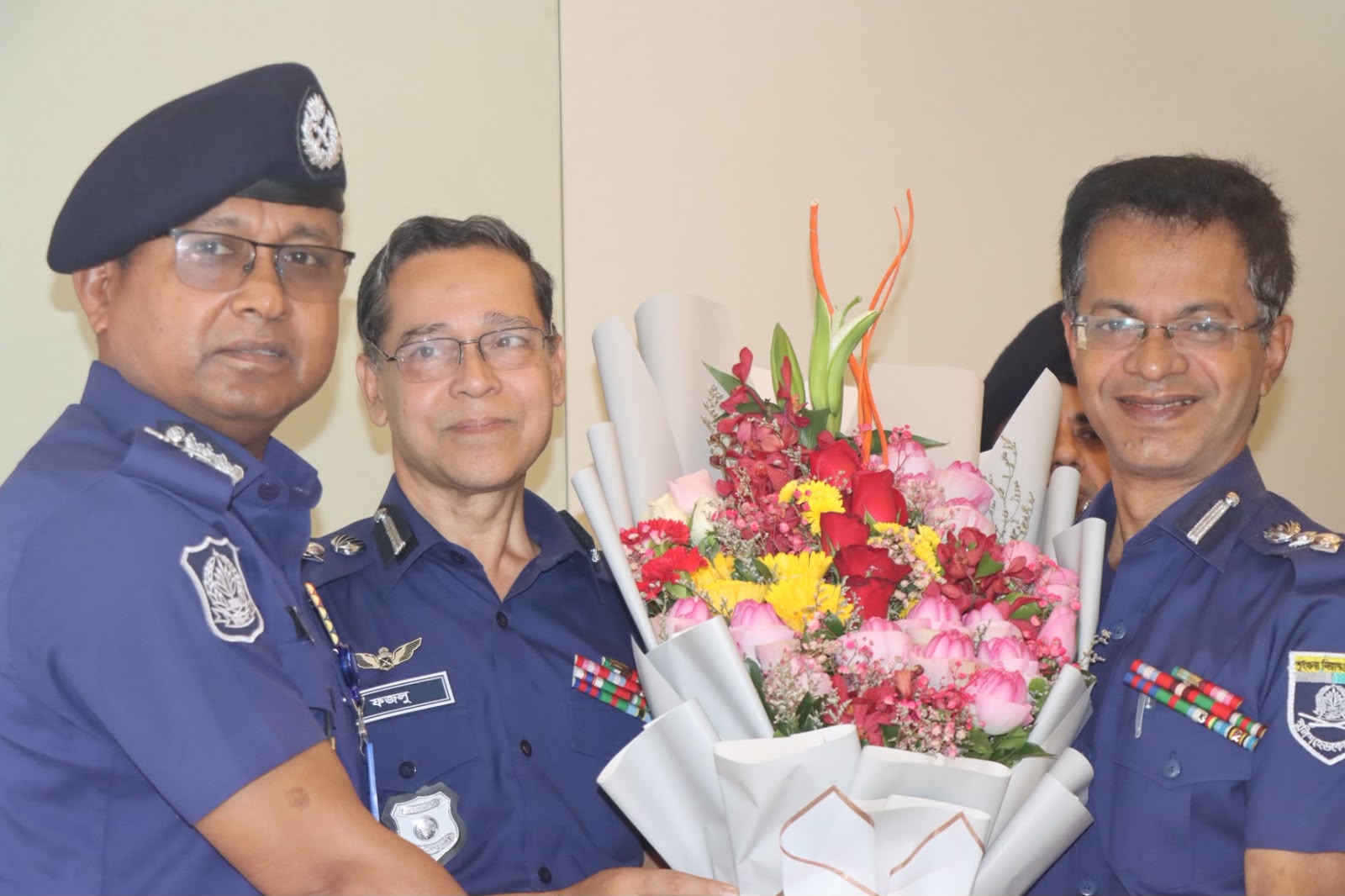 অতিঃ আইজিপি স্যার এর যোগদান