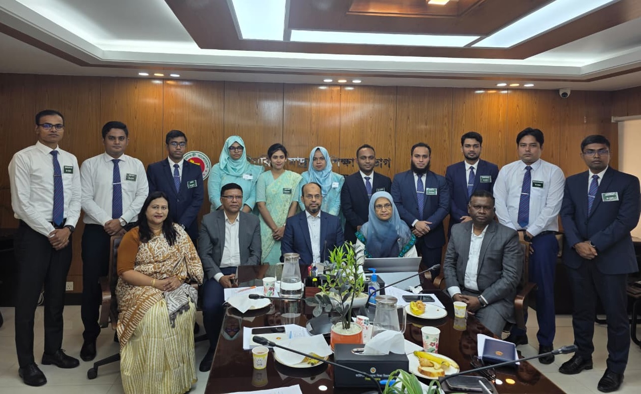 বি পি এ টি সি তে চলমান ৭৮তম বুনিয়াদি প্রশিক্ষণ কোর্সে (১১.১০.২৫ তারিখে) অংশগ্রহণকারী ১১ জন প্রশিক্ষণার্থীর কারিগরি ও মাদ্রাসা শিক্ষা বিভাগে সংযুক্তি কার্যক্রম।