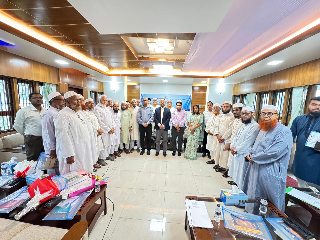 মাদ্রাসা শিক্ষার মানোন্নয়ন ও মাদ্রাসা শিক্ষার বিদ্যমান সমস্যা বিষয়ে করণীয় শীর্ষক কর্মশালা।