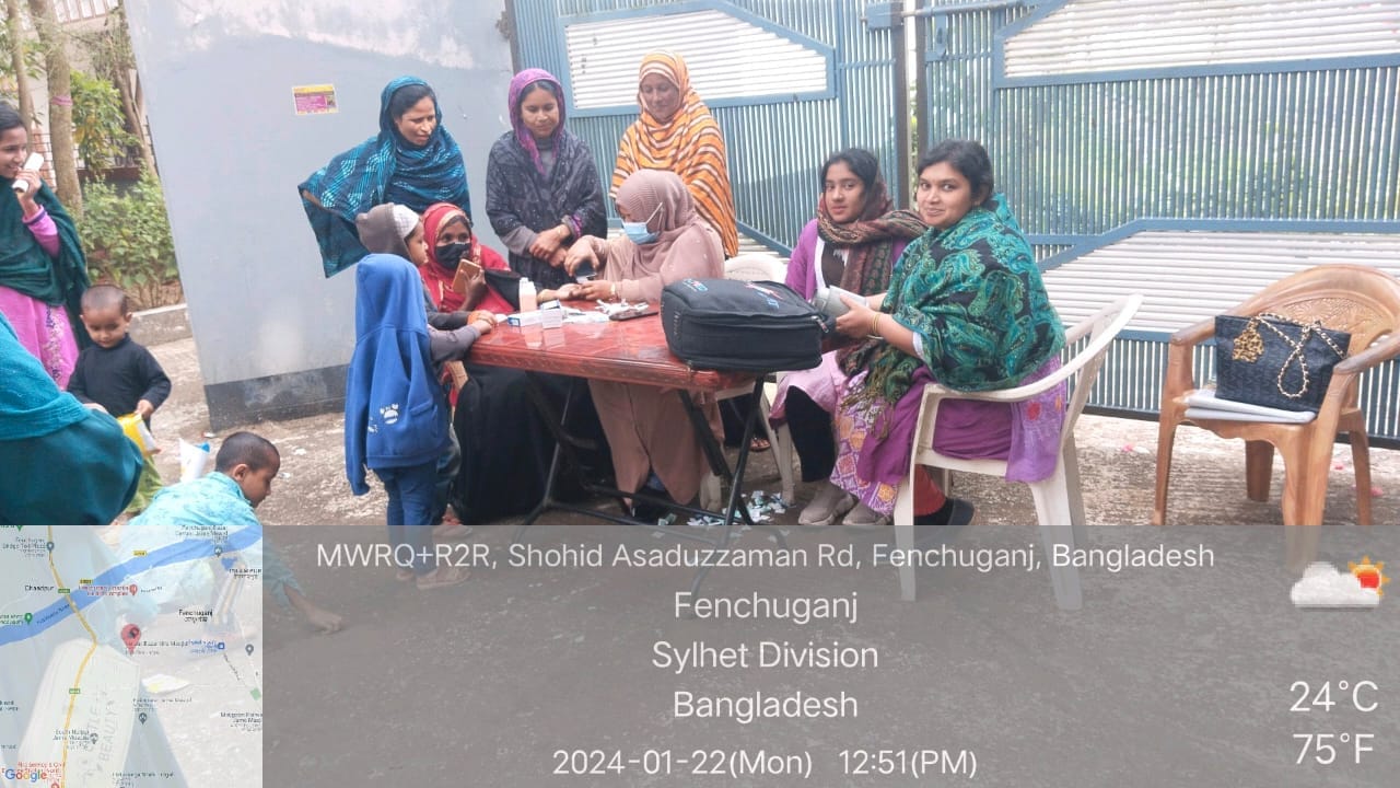 ডোর টু ডোরে স্বাস্থ্যসেবা প্রদান