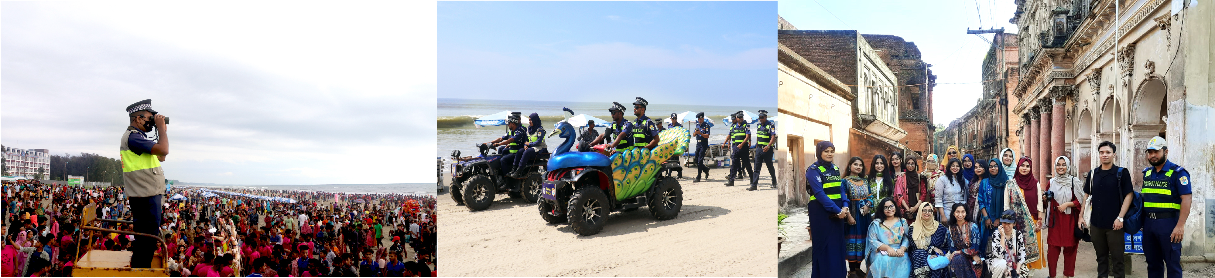 নিরাপত্তায় ট্যুরিস্ট পুলিশ 2