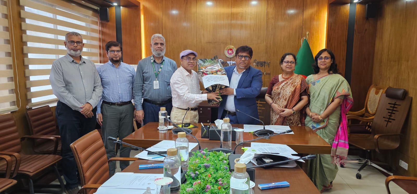 টেশিসের ২৯৬তম পরিচালনা পর্ষদ সভা অনুষ্ঠিত।