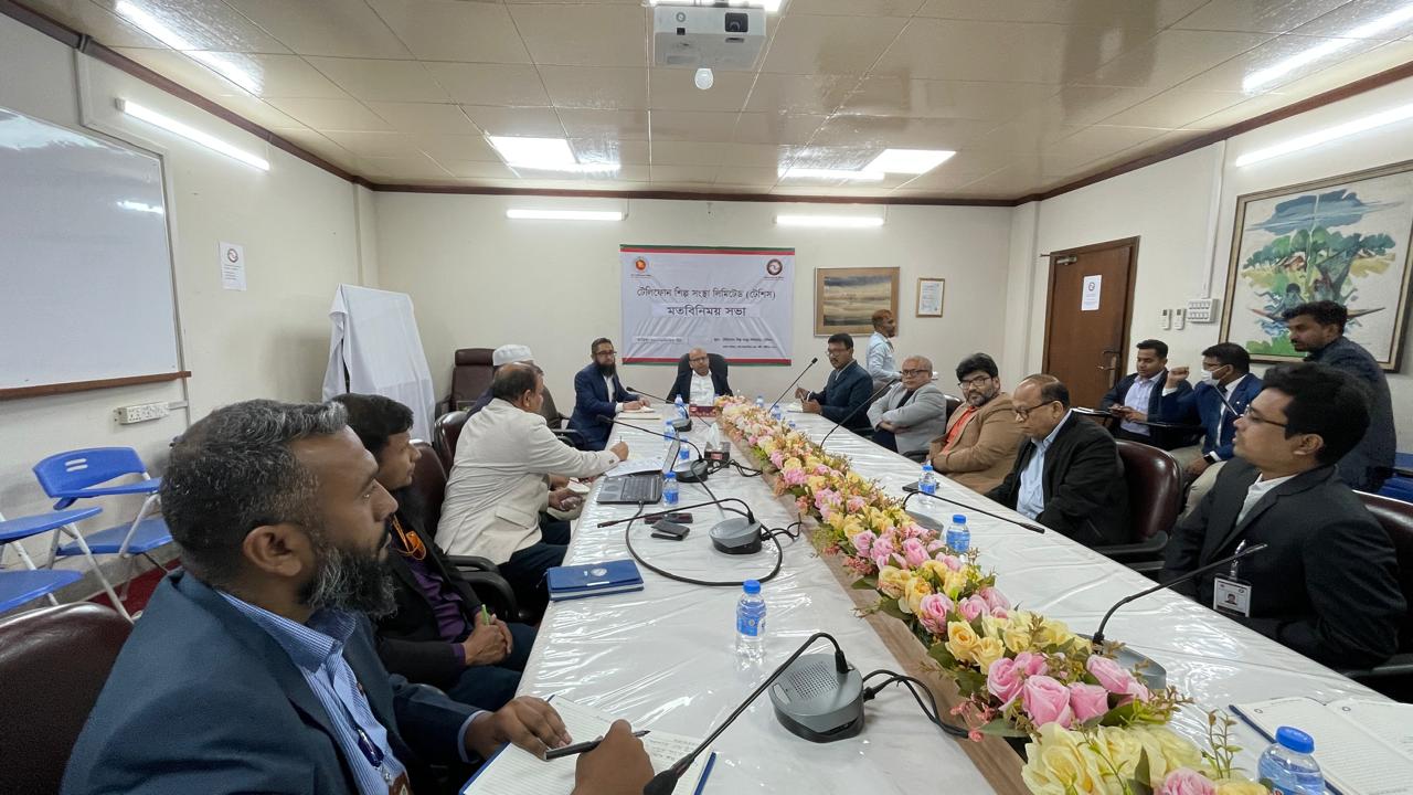 টেশিসের সাথে মাননীয় প্রধান উপদেষ্টার বিশেষ সহকারী ফয়েজ আহমদ তৈয়্যব স্যারের মতবিনিময় সভা