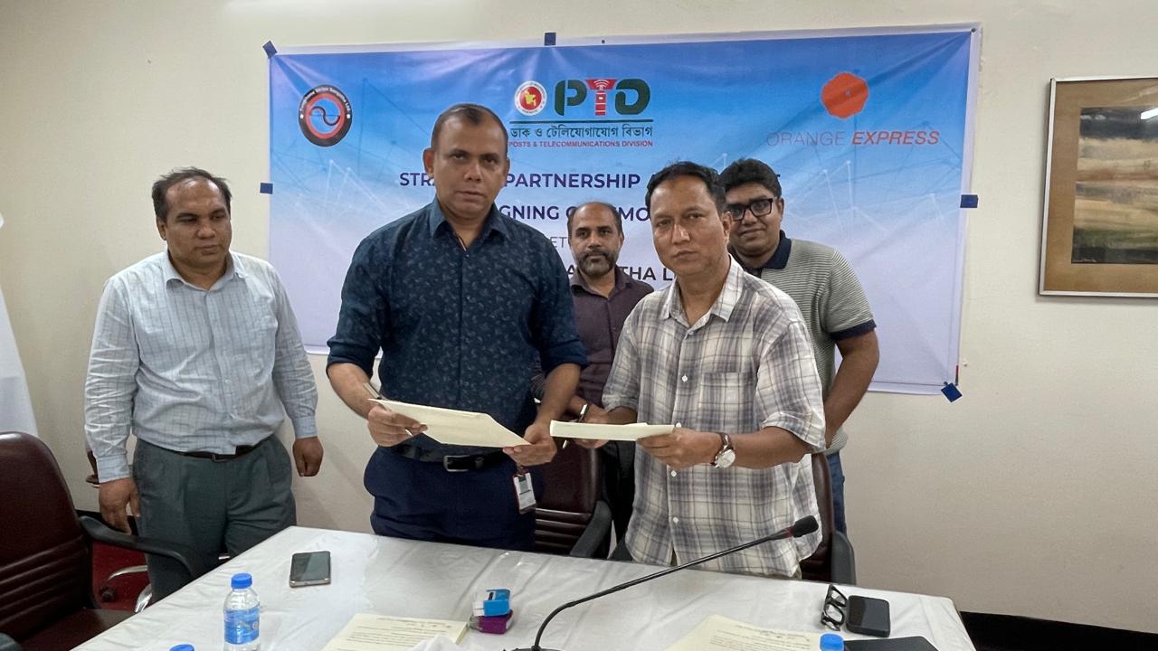 Strategic Partnership Agreement Signing Ceremony Between TSS and Orange Express