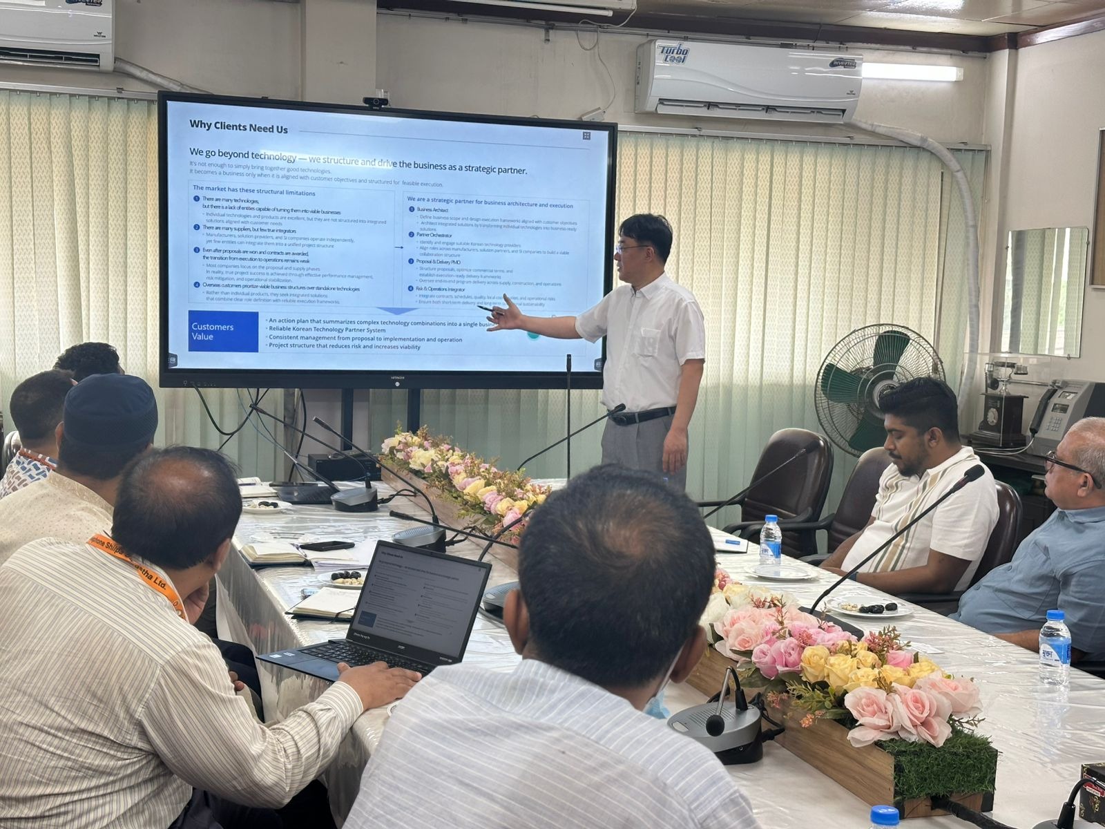 Ticon system এর সাথে নতুন ব্যবসা সম্প্রসারণে আলোচনা সভা।