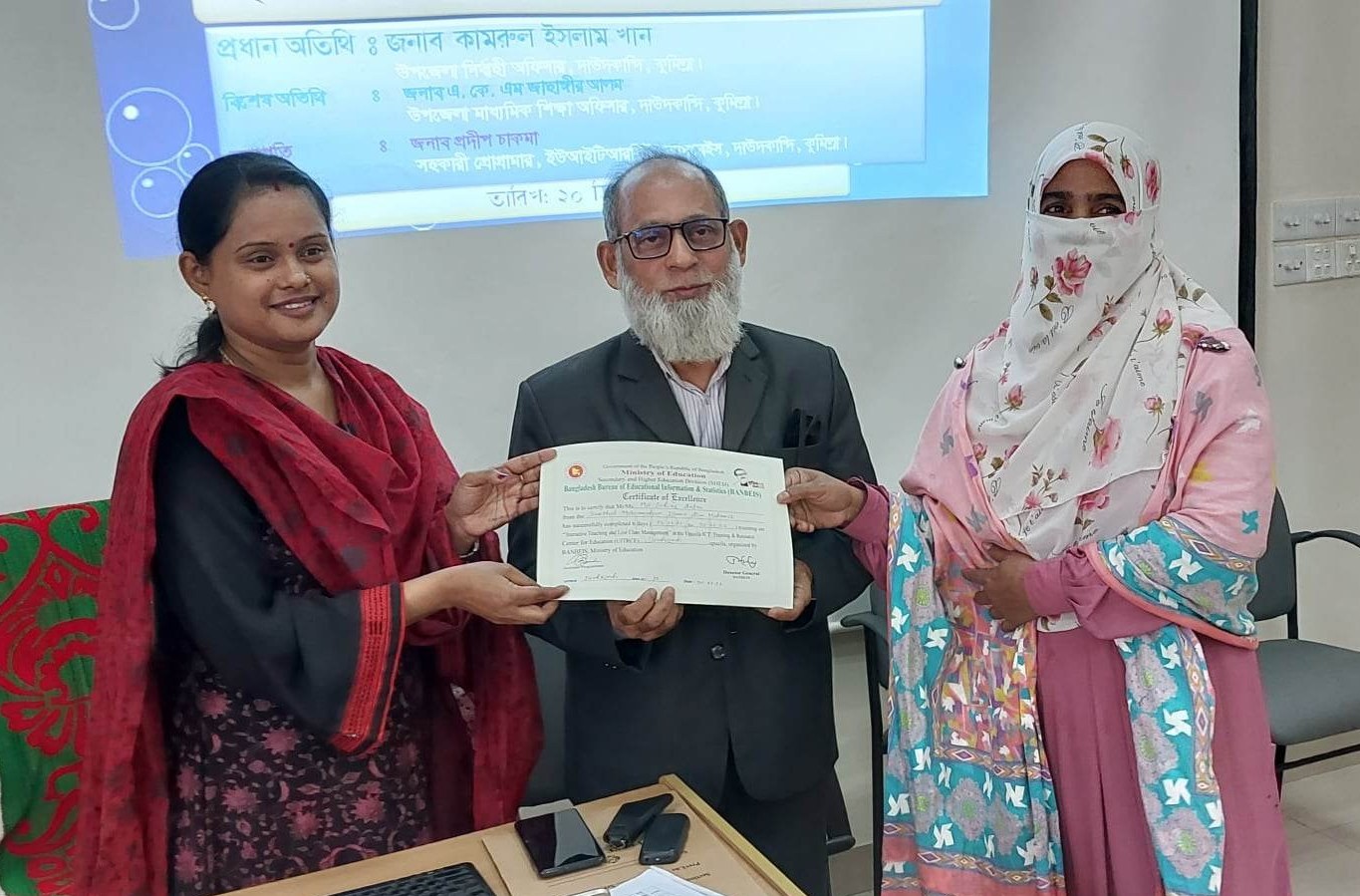 UITRCE,ব্যানবেইস,দাউদকান্দি কর্তৃক ট্রেনিং মুহুর্তের কিছু খন্ড চিত্র