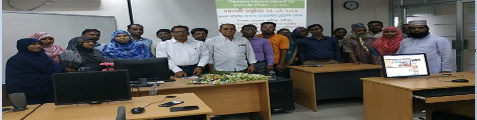 হার্ডওয়্যার এন্ড ট্র্যাবলশ্যুটিং প্রশিক্ষণের সমাপনী দিনে সবাই একসাথে