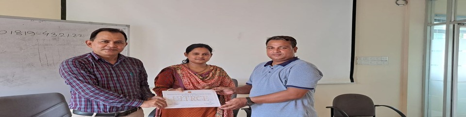 উপজেলা আইসিটি ট্রেনিং এন্ড রিসোর্স সেন্টার, মতলব দক্ষিণ, চাঁদপুর কার্যালয়ে ২০২৩-২০২৪ অর্থবছরে পরিচালিত প্রশিক্ষণ কোর্সের সনদ বিতরণ