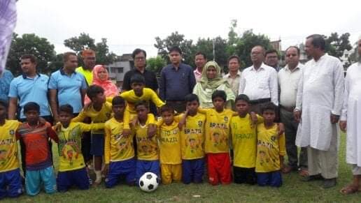 বঙ্গবন্ধু ও বঙ্গমাতা ফুটবল টুর্নামেন্ট উদ্বোধন