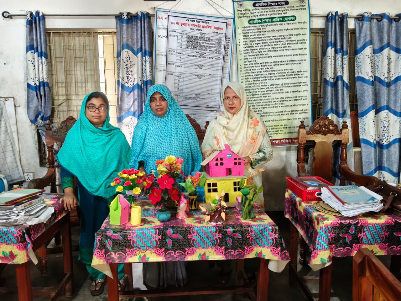 বিদ্যালয়ে পাঠদানে এর জন্য বাস্তব উপকরণসমূহ।