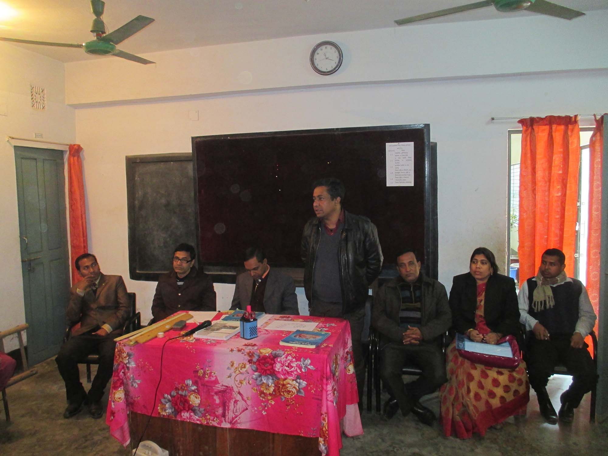 প্রাক-প্রাথমিক শিক্ষা বিষয়ক প্রশিক্ষণ এর ১ম ব্যাচের জন্য অংশগ্রহণকারী শিক্ষক ডেপুটেশন ২০১৫