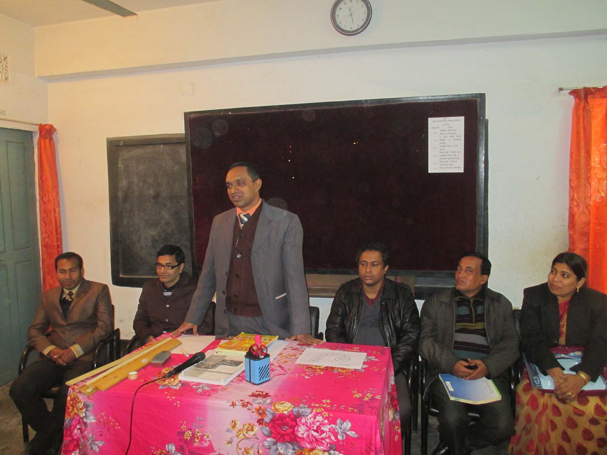 প্রাক-প্রাথমিক শিক্ষা বিষয়ক প্রশিক্ষণ এর ১ম ব্যাচের জন্য অংশগ্রহণকারী শিক্ষক ডেপুটেশন ২০১৫