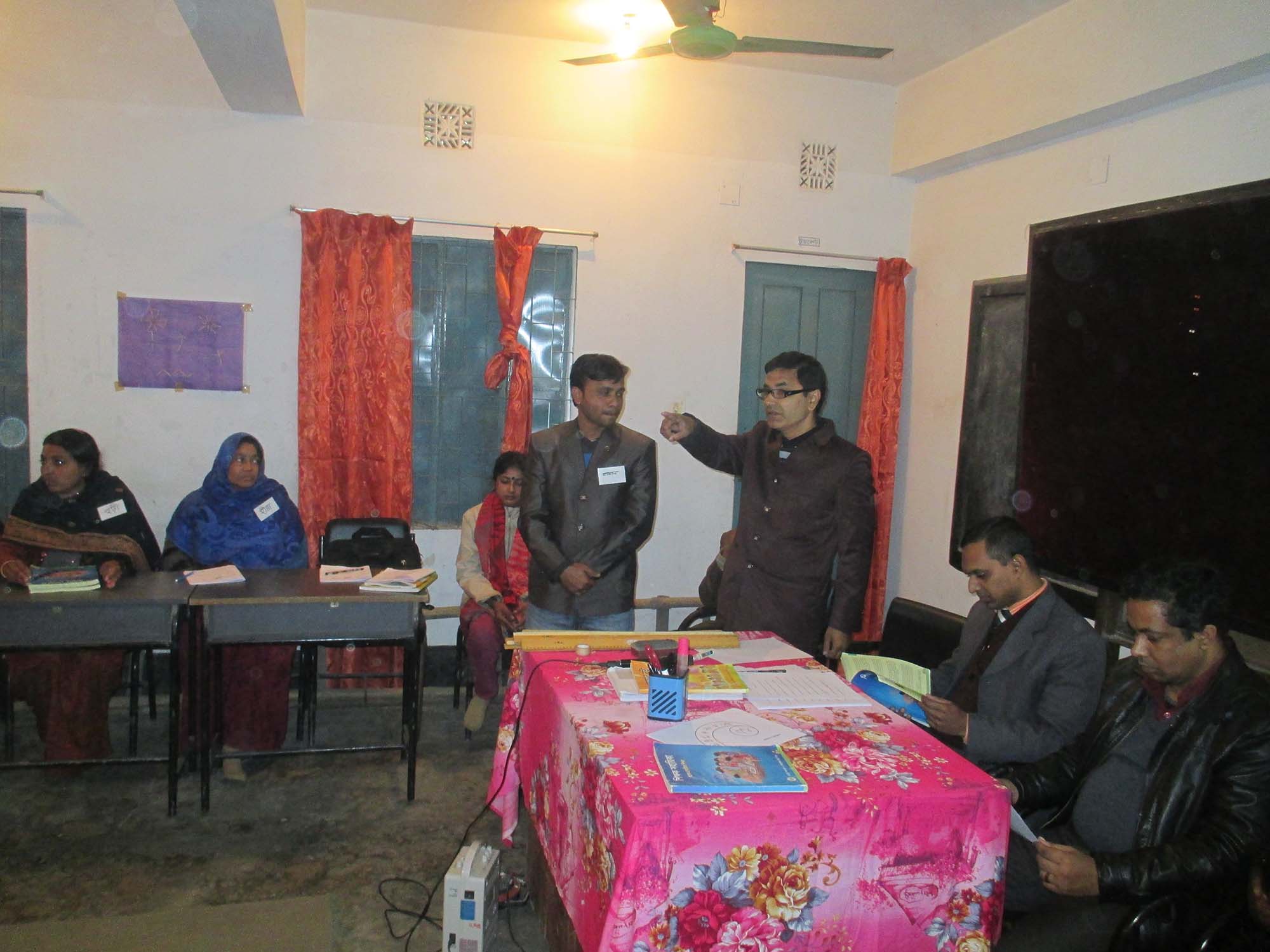 প্রাক-প্রাথমিক শিক্ষা বিষয়ক প্রশিক্ষণ এর ১ম ব্যাচের জন্য অংশগ্রহণকারী শিক্ষক ডেপুটেশন ২০১৫