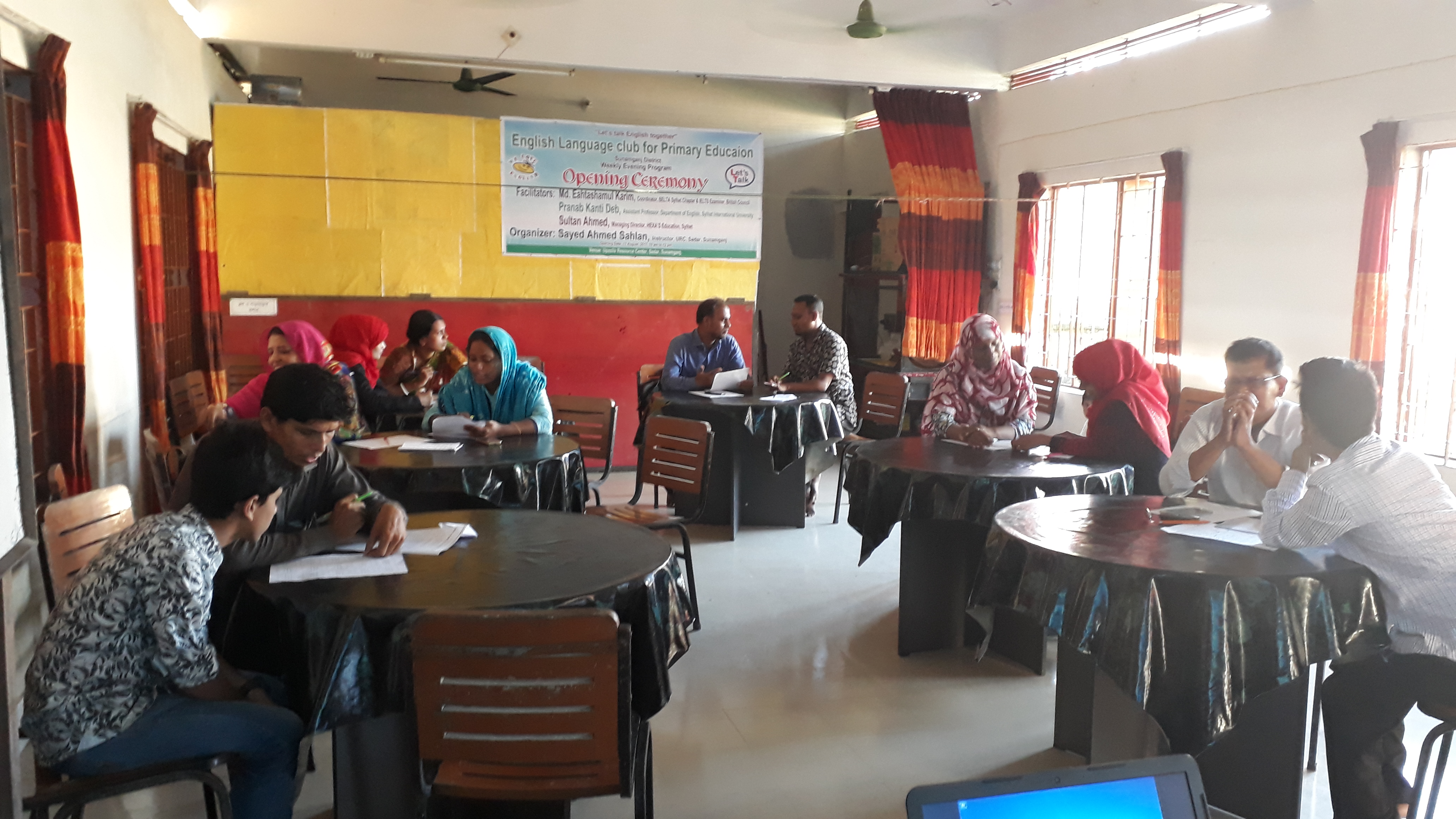 English Language Club activity