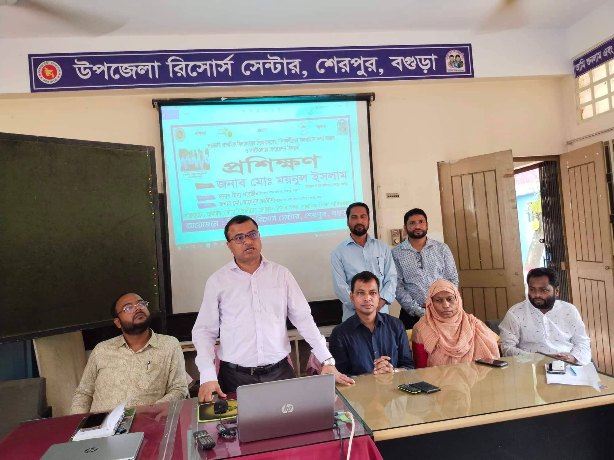 প্রশিক্ষণের উদ্বোধনী অনুষ্ঠানে ইউএনও স্যার