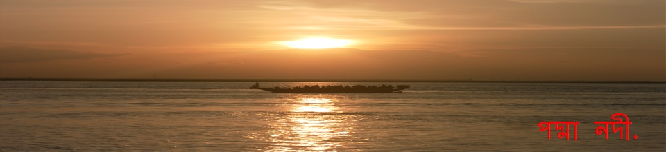 পদ্মা নদীর দৃশ্য। অপরুপ সন্দুর্য়্যে ভরা ইউনিয়ন ।