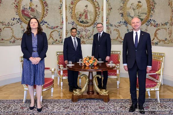 Presentation of Credentials by the Ambassador of Bangladesh to the Republic of Poland
