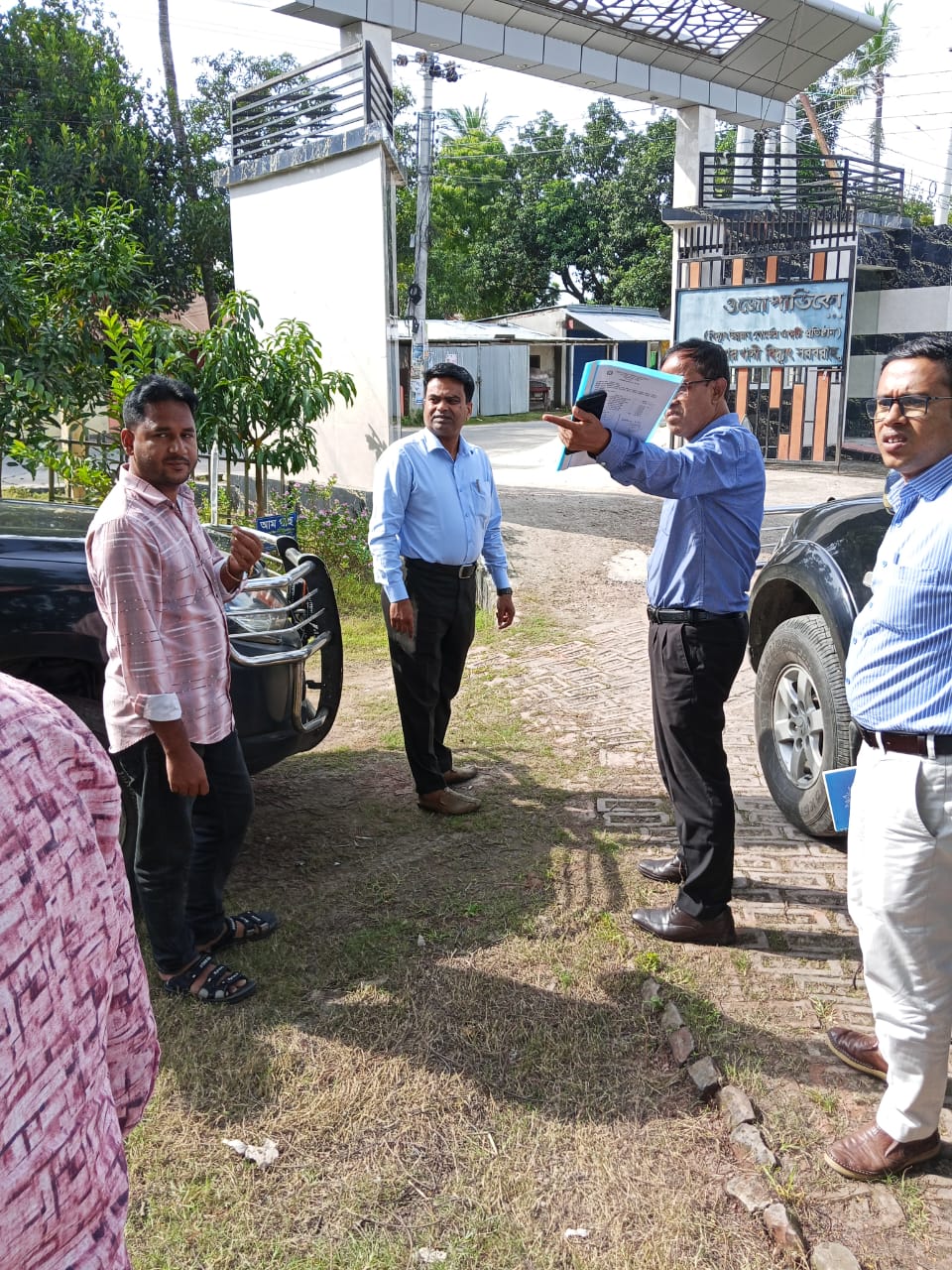 ইডি (অপারেশন) স্যারের কুমারখালী বিদ্যুৎ সরবরাহ পরিদর্শন