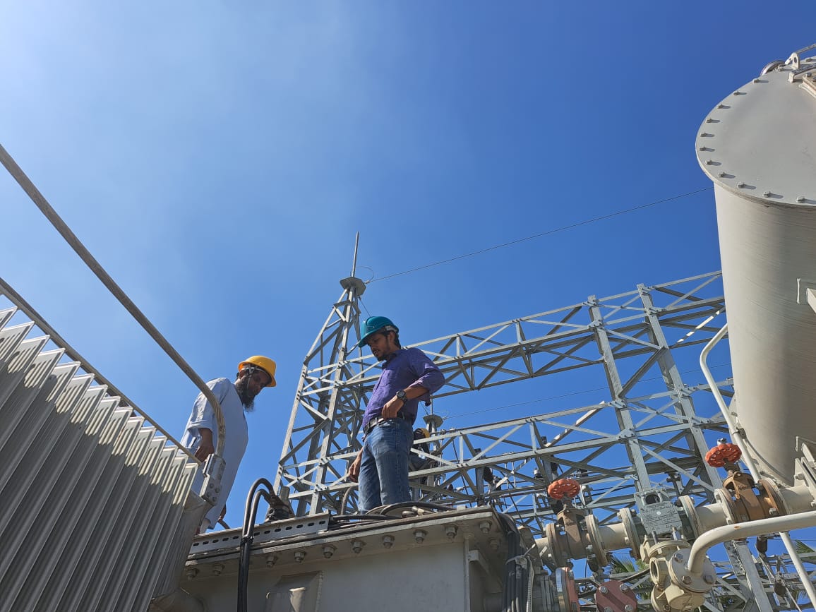 সাবস্টেশন মেইটেনেন্স