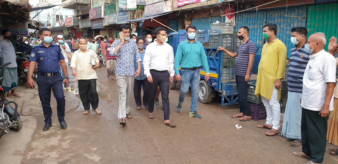 মোবাইল কোর্ট পরিচালনায় অংশগ্রহণ