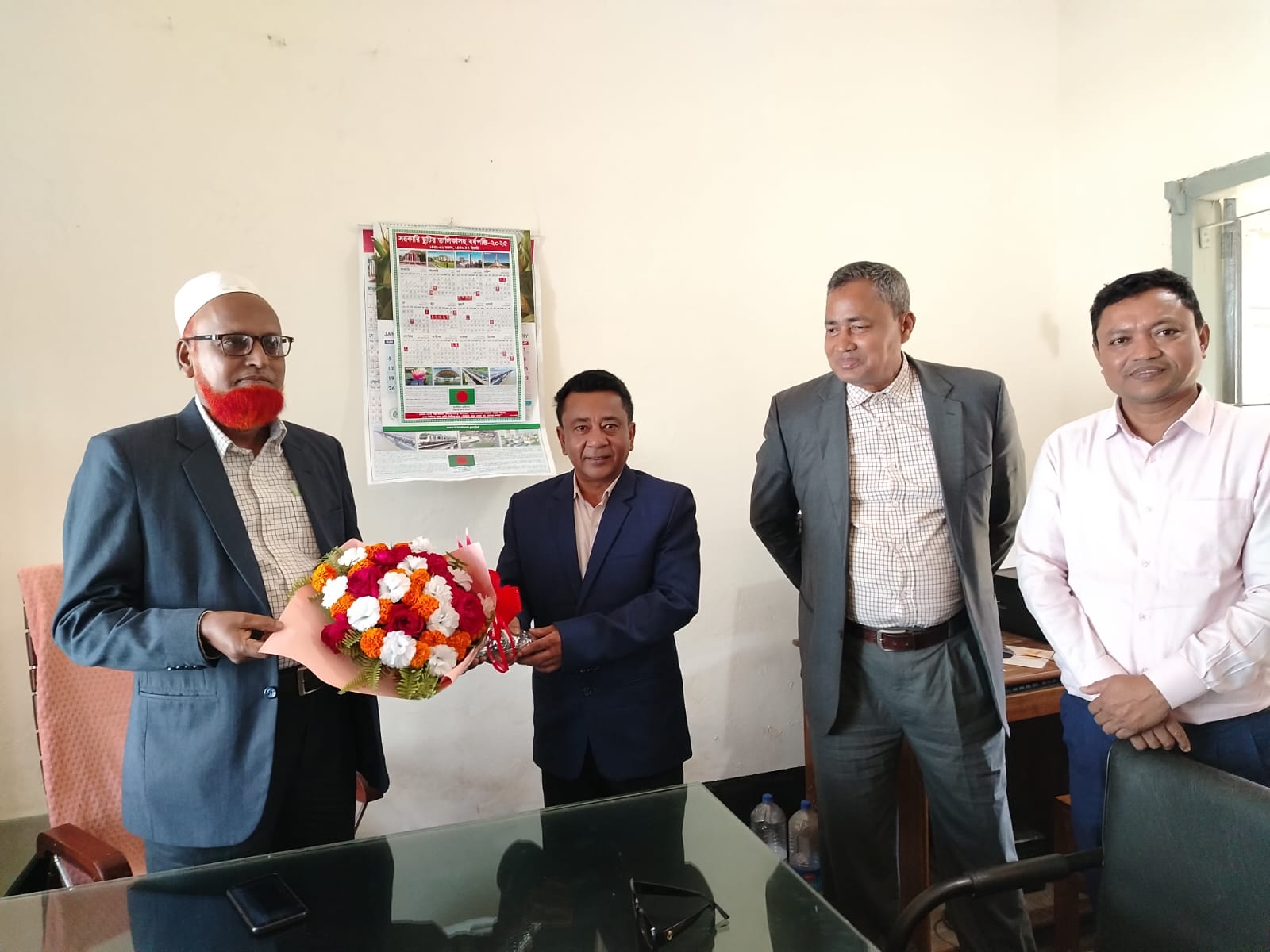 উপ-পরিচালক সংবর্ধনা