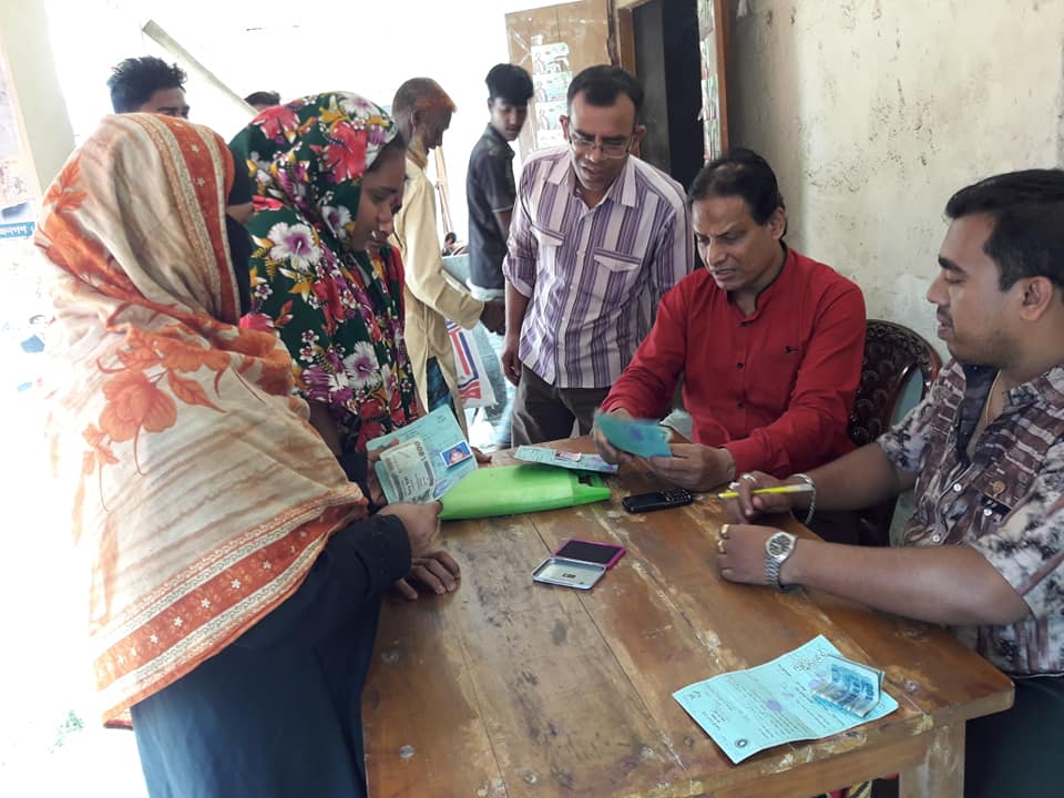 ভিক্ষুক নিমূল কর্মসূচীতে জেলা প্রাশাসক মহোদয়ের সংগে